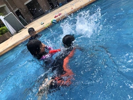 Play and Swim week activity